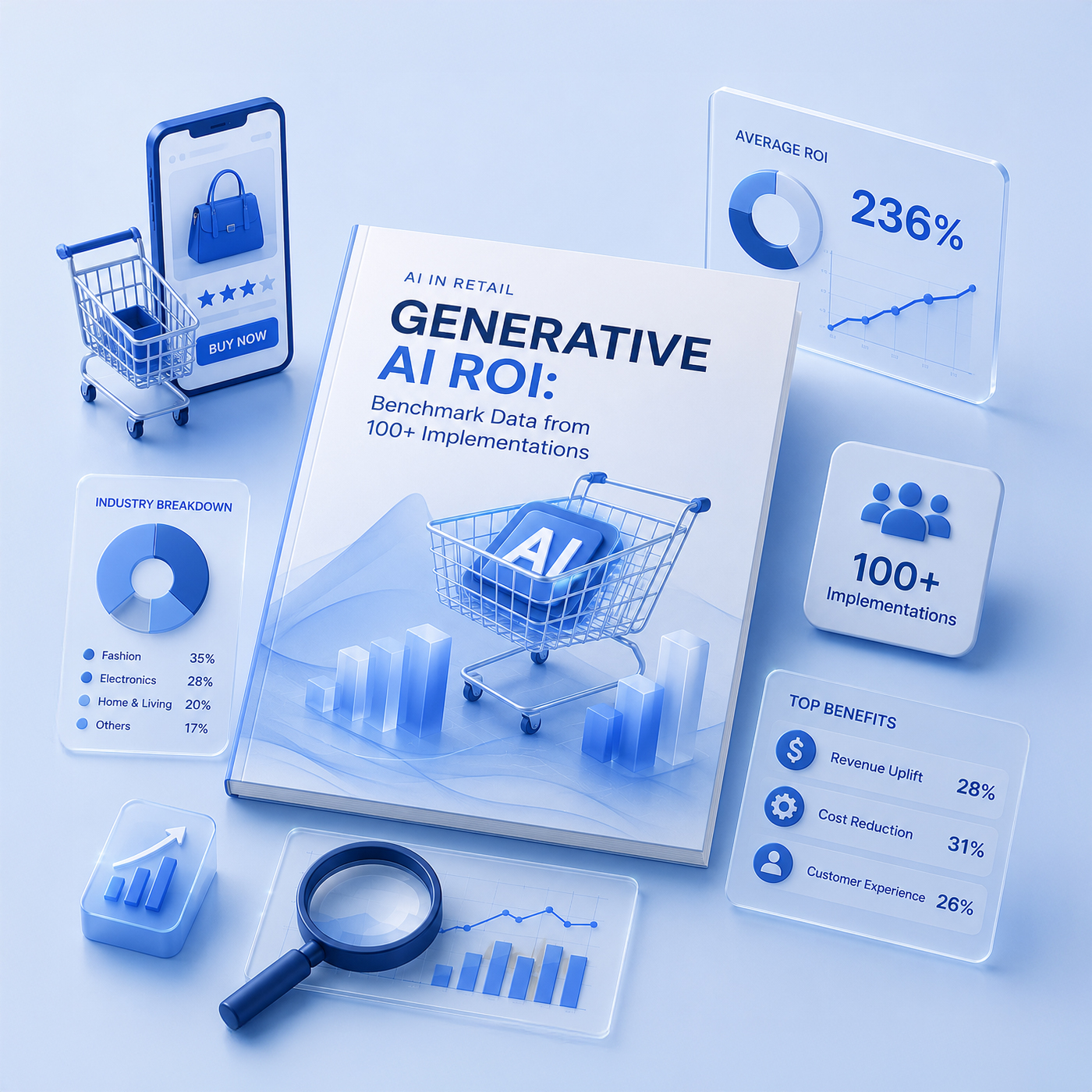 Generative AI ROI: Benchmark Data from 100+ Implementations